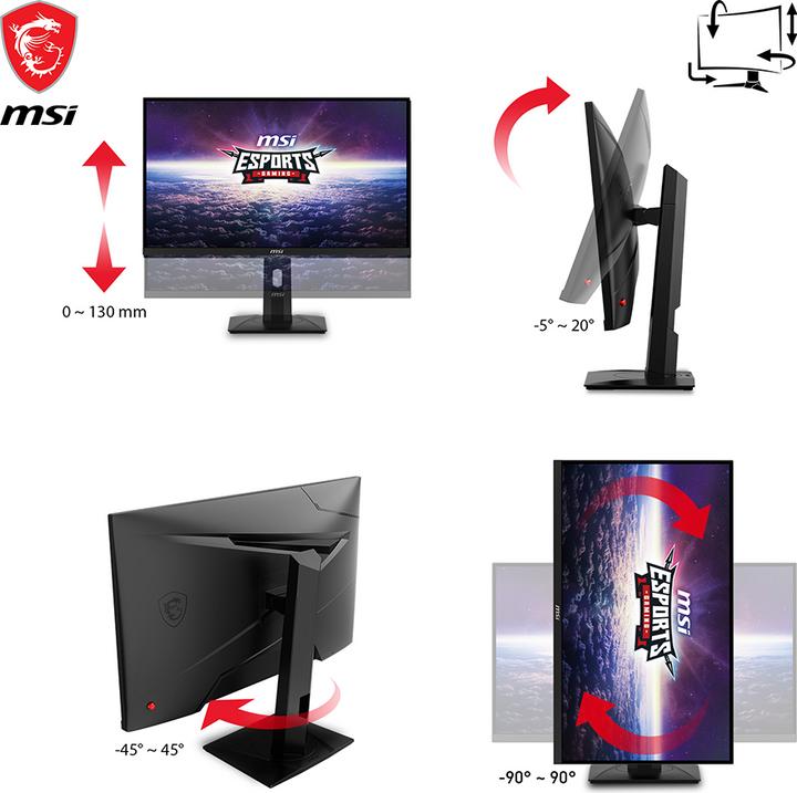 Actual product image MSI G274PFDE (1920 x 1080 pixels, 27")
