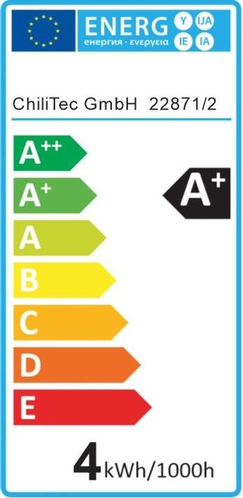 Produktbild Chilitec MILOS Drehdimmer-Schalter 22781, UP, 3...60 W, 250 V, für LED-Lampen, weiss