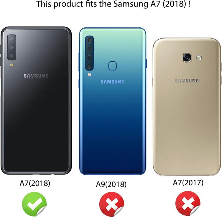 Immagine prodotto Nalia Copertura del telefono cellulare (Samsung Galaxy A7 (2018))