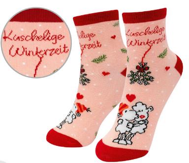 Actual product image Sheepworld Magic socks motif wintertime.51164 (Single pack, 36 - 40)