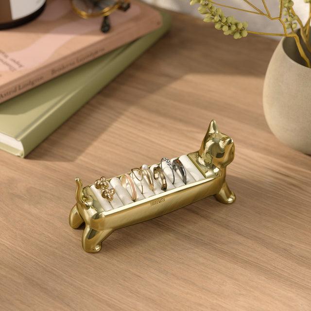 Image du produit Umbra Ali Cat Ring Holder Brass