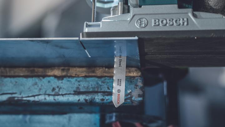 Actual product image Bosch Professional Zubehör PRO Stainless Steel T118GFS Jigsaw blade, 83 mm, 5 pcs.