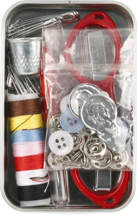 Actual product image Kikkerland Emergency Sewing Kit