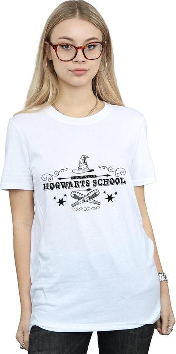 Immagine prodotto Hogwarts First Year Maglietta Ampia Donna (L)