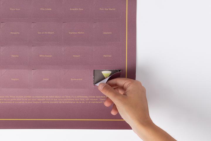 Interactive 50 Cocktails (FR) (35 x 64 cm)
