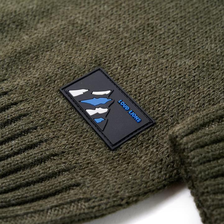 Produktbild VidaXL Kinderpullover Gestrickt Khaki 92,Material: 100 (92)