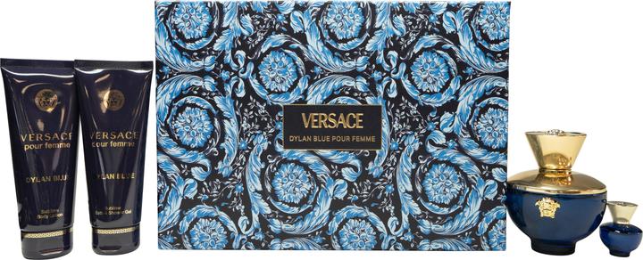 Image du produit Versace Dylan Blue Pour Femme Eau De Parfum Lait Corporel Parfumé Gel Douche Parfumé (Set parfum)