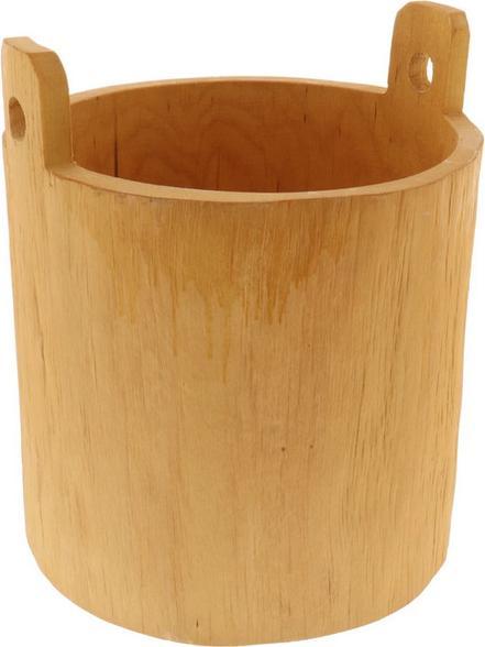 Produktbild Pflanztopf aus Holz (gross)