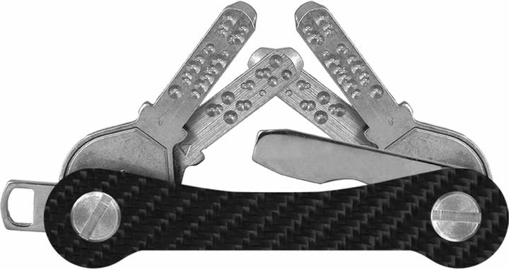Actual product image Keycabins Key organizer KCCS1.1 Carbon S1 black