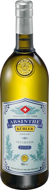 Image du produit Kübler Absinthe (53 %, Suisse, 1 x 100 cl, Absinthe)