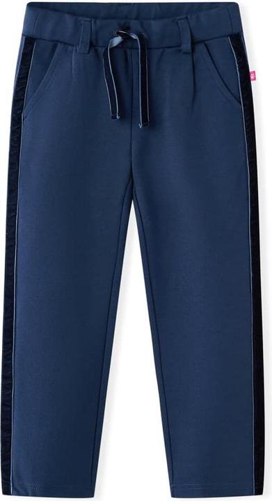 Actual product image VidaXL Children's trousers with black trims navy blue (92)