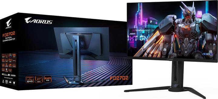 Productafbeelding Gigabyte Aorus FO27Q2 EK (2560 x 1440 pixels, 27")