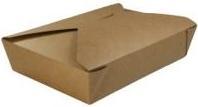 Image du produit MultiLine Kinaaeske 1400 ml 215x155x50 Pap PE belaegning Brun,200 pc/crt