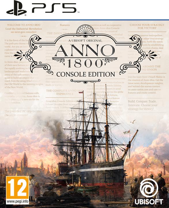 Image du produit Ubisoft Anno 1800 (PS5, DE)