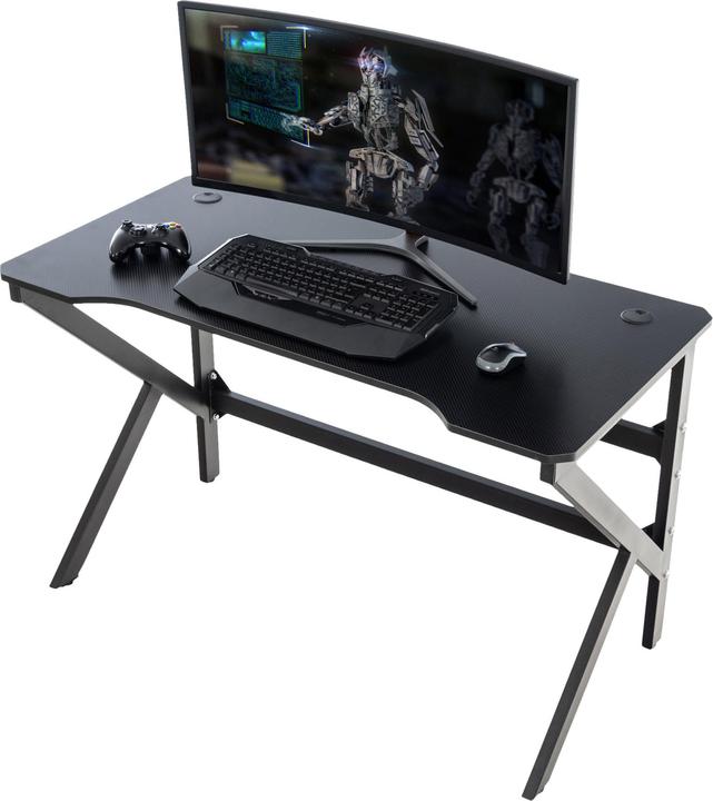 Image du produit CLP Table de jeu Lewiston K LED, rouge