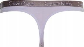Image du produit Calvin Klein Thong Tanga pour femme, Violet (Violet Verveine), S (S, Une unité par pack)
