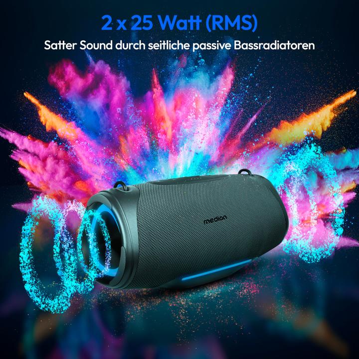 Productafbeelding Medion LIFE® P61762 Draagbare Bluetooth®-luidspreker (47 h)