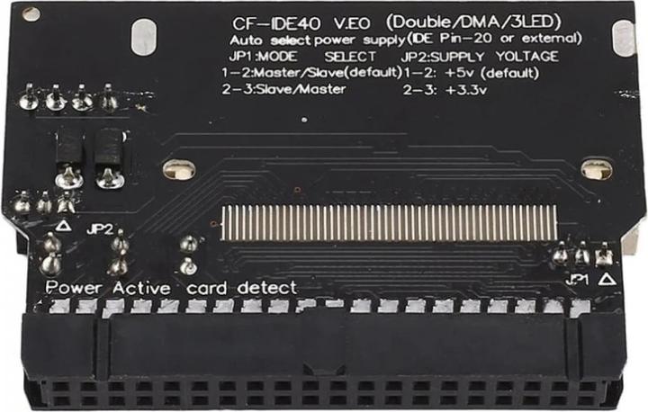 Image du produit PowerGuard Adaptateur CF vers IDE 40 broches pour disques durs IDE sur cartes mères