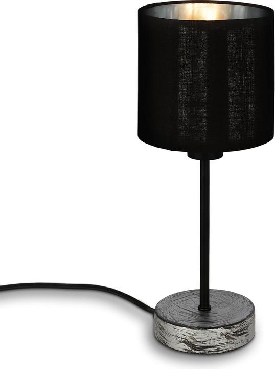 Briloner Table lamp, antique silver, 1xE14/25W (E14)