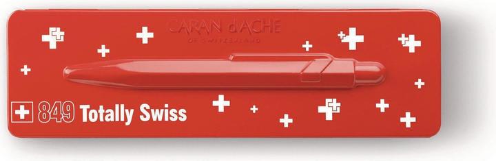 Actual product image Caran d'Ache 849 Totally Swiss mit Etui (White, Red, 1 x)