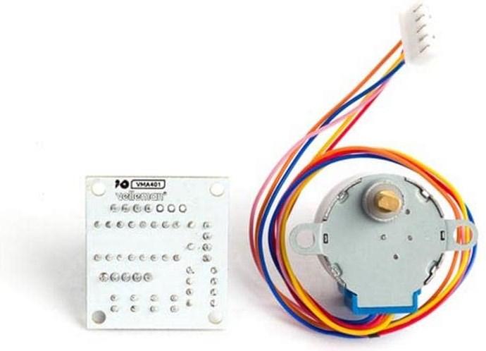 Produktbild Whadda Schrittmotor 5 V DC mit Treiber-Platine