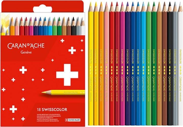 Image du produit Caran d'Ache Swisscolor (Multicolore, 18 x)