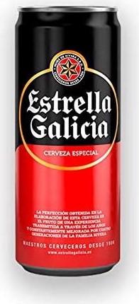 Produktbild Estrella Damm Galicia Glutenfreies Bier Dose Kiste 24 x 500 ml / Spanien (24 x 50 cl)