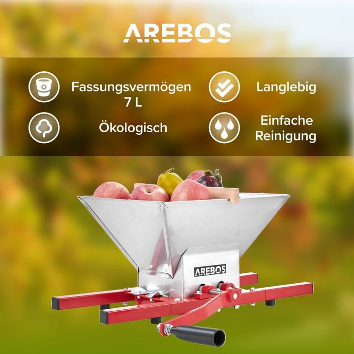 Actual product image Arebos Fruit mill