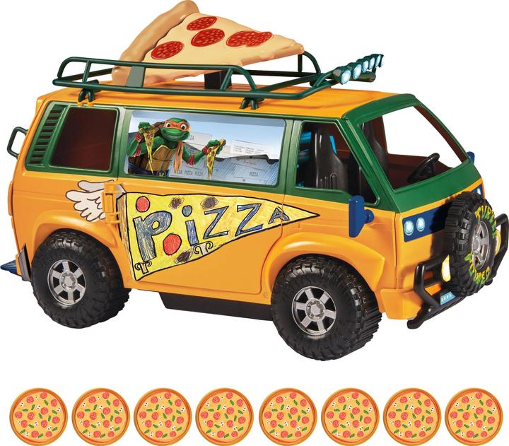 Actual product image Boti Teenage Mutant Ninja Turtles: Mutant Mayhem Fahrzeug Pizzafire Van