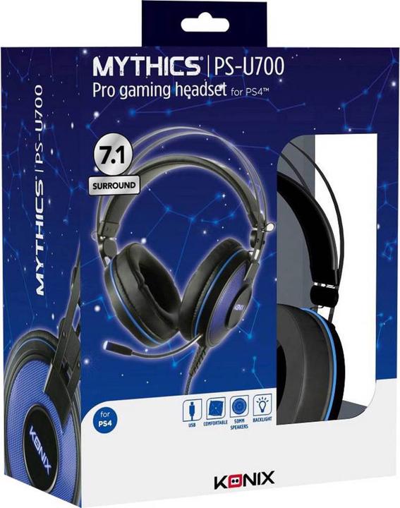 Produktbild Konix Gaming Headset PS 700 7.1 (Kabelgebunden)