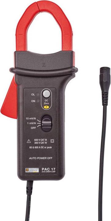 Actual product image Chauvin Arnoux Current clamp adapter PAC series AC/DC current clamps! (CAT IV 300V, CAT III 600V)