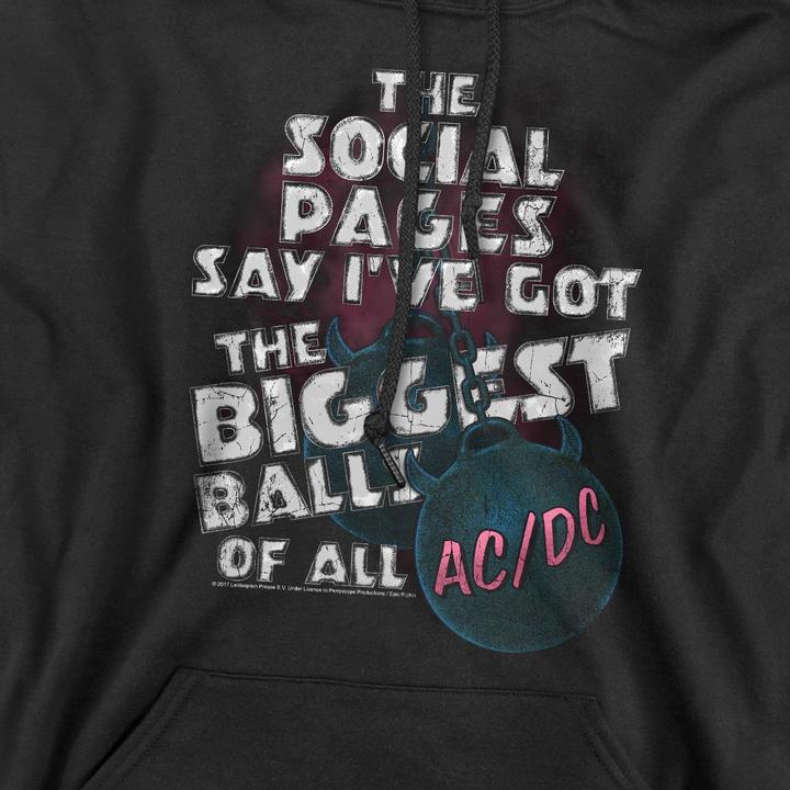 Produktbild AC/DC Big Balls Kapuzenpullover (S)