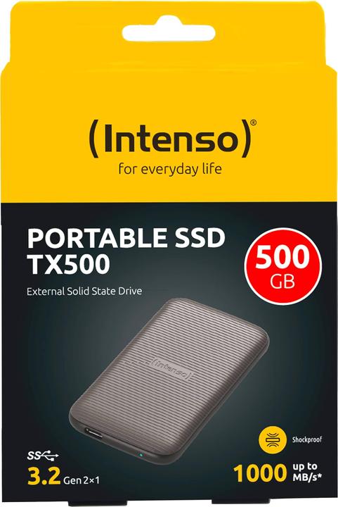 Actual product image Intenso TX500 (500 GB)