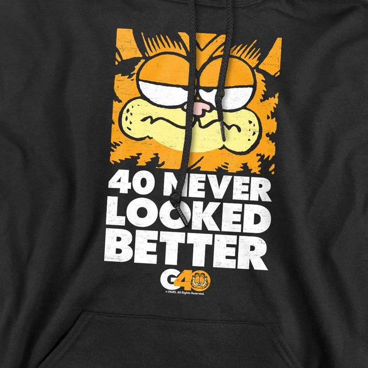 Immagine prodotto Garfield 40 Looks Felpa con Cappuccio Uomo (XL)