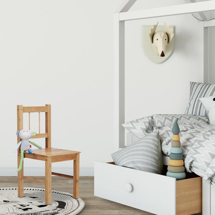 Image du produit Relaxdays Chaise déco en bambou (Fauteuil pour enfants)