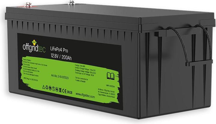 Produktbild Offgridtec ® Autark Pro L 300W Solaranlage - 2000W AC Leistung 200Ah LiFePO4 Akku (150 W)