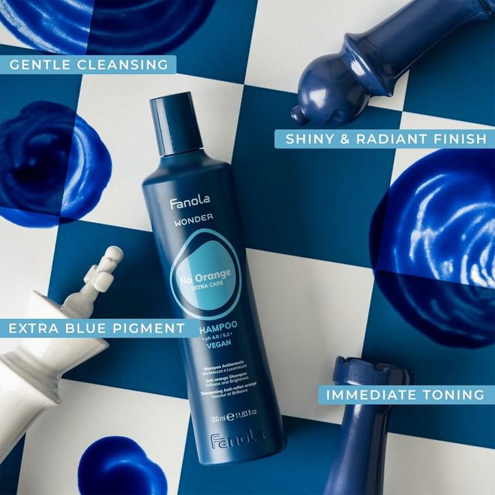 Image du produit Fanola Shampooing No Orange Wonder 350 ml (350 ml, Shampoing liquide)