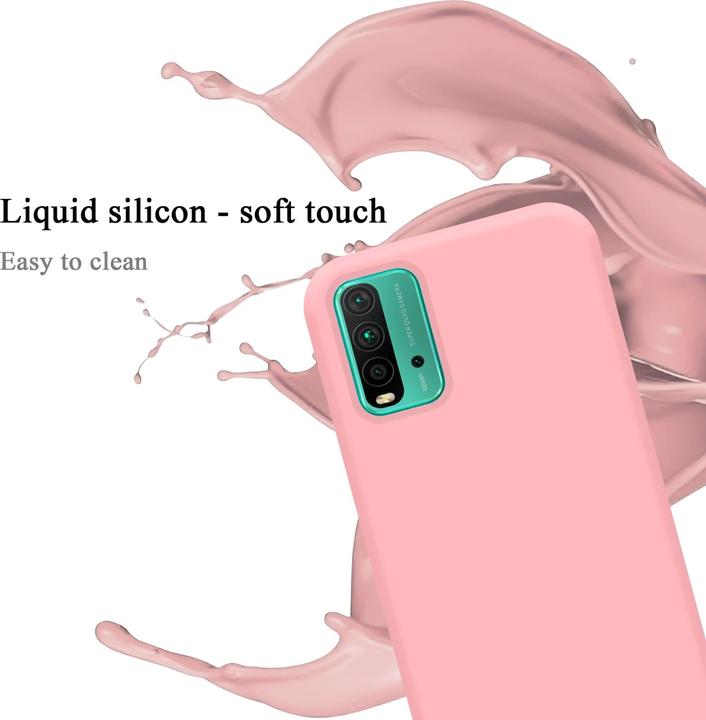 Produktbild Cadorabo TPU Liquid Silicone Case Hülle (Xiaomi Redmi 9T, Xiaomi Poco M3)