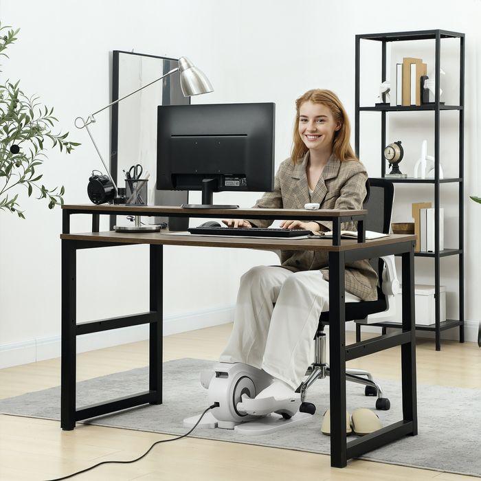 Produktbild Swisshandel24 Mini-Ellipsentrainer Untertisch Mini Crosstrainer für zuhause mit LCD-Monitor