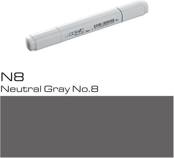 Actual product image Copic Graphic marker Classic type N - 8 (N-8 - Neutral Grey No.8, 1 x)
