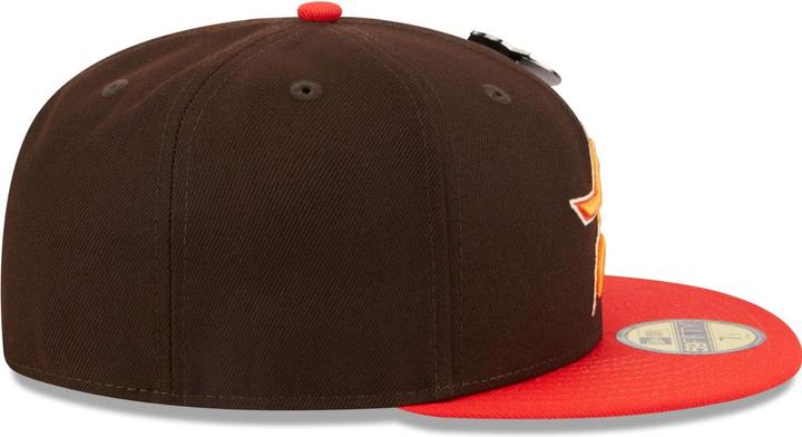 Actual product image New Era 59Fifty Fitted Cap - ELEMENTS PIN Houston Astros (7)