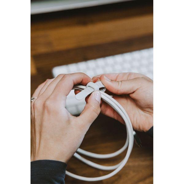 Actual product image Nomad Kevlar USB-C to USB-C Cable 3 m White (3 m, USB 2.0, 240 W)
