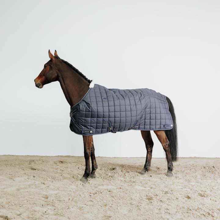 Image du produit Fouganza Couverture d'écurie COMBO 200 cheval/poney bleu marine (165 cm)
