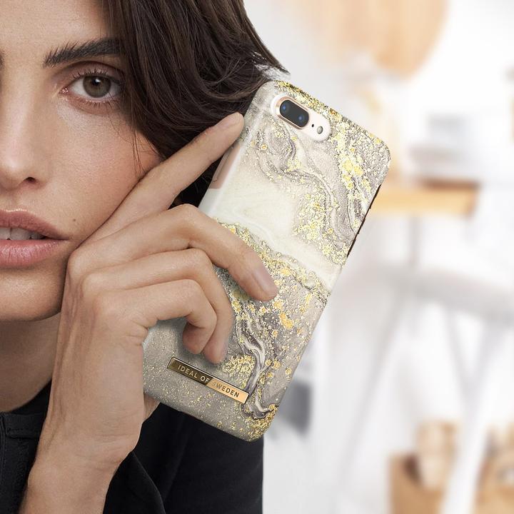 Actual product image iDeal Of Sweden Sparkle Greige Marble (Apple iPhone SE (2nd Gen), Apple iPhone 6s, Apple iPhone 8, Apple iPhone 6, Apple iPhone 7)
