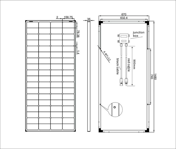 Produktbild Enjoy solar Mono Classic (150 W, 12.10 kg)