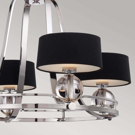 Produktbild Elstead Lighting Uptown Gotham LED Kronleuchter G9 4-fach Imperial Silber (77.50 cm)