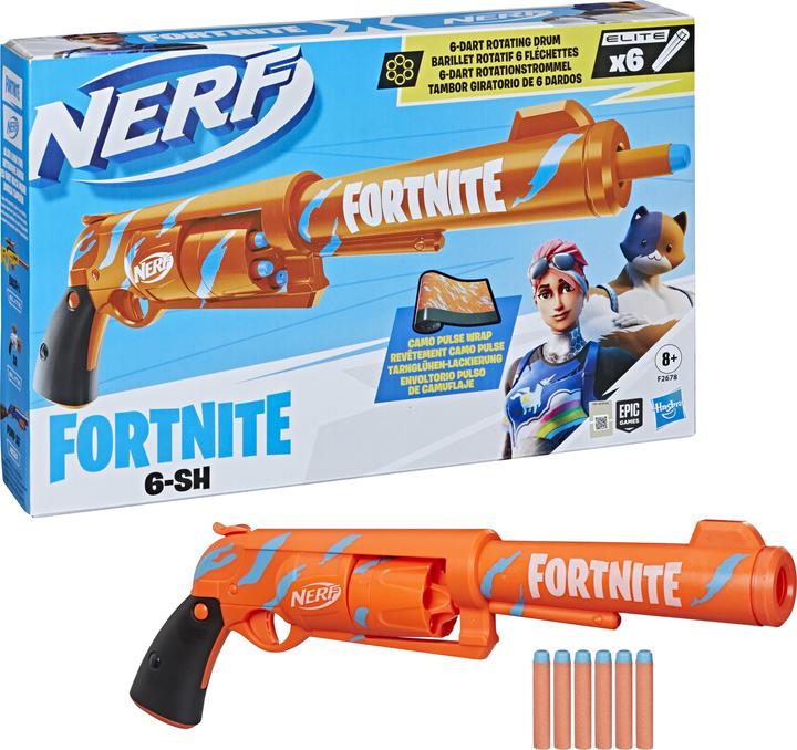 Actual product image Nerf Fortnite 6-SH