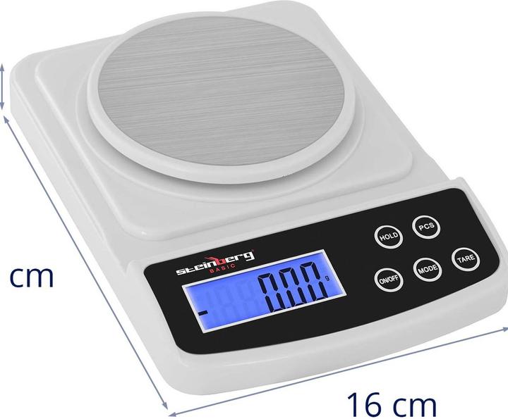 Actual product image Steinberg Digital Precision Scale - 500g - 0,01 g - Basic