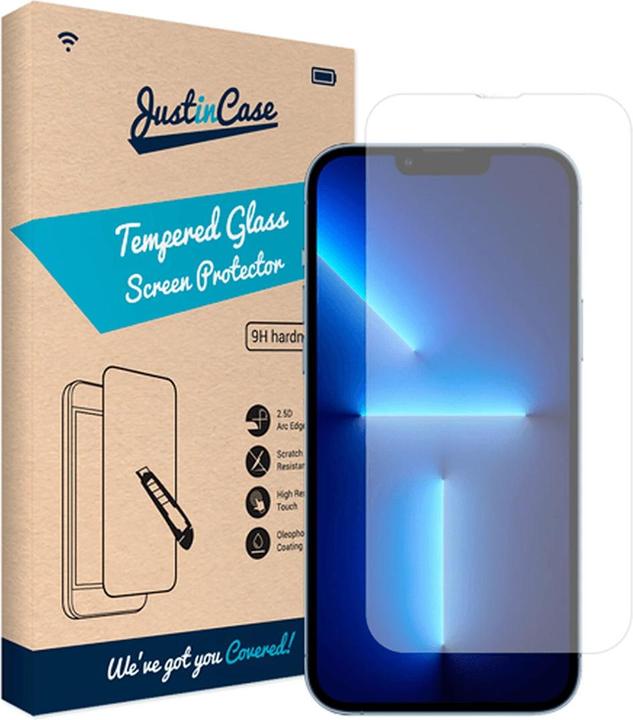 Image du produit Just in Case Verre trempé Clear Protection d'écran Apple iPhone 13/13 Pro (1 pièce(s), Apple iPhone 13, Apple iPhone 13 Pro)