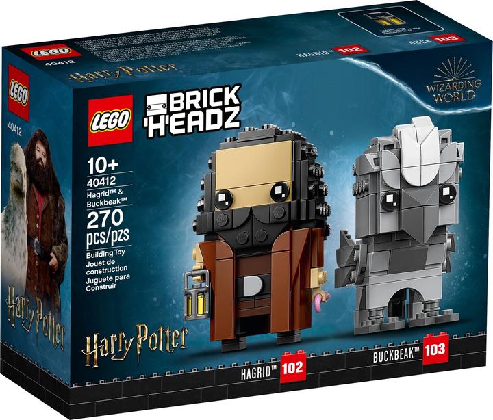 Actual product image LEGO Brickheadz Hagrid & Buckbeak 40412 (40412, LEGO Brickheadz)